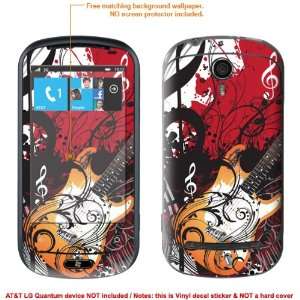   Skin STICKER for AT&T LG Quantum case cover Quantum 394 Electronics