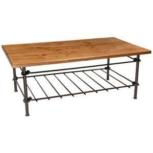  Stone Country Ironworks Knot Cocktail Table in Distressed 
