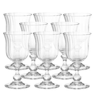 Mikasa French Countryside Crystal Wine Glasses 8 025398066650  