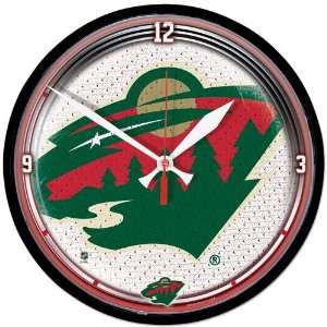 Minnesota Wild Clock Logo