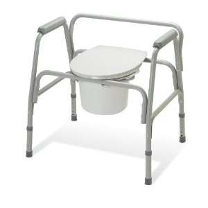    Wide Commode with 400 lbs Weight Capacity