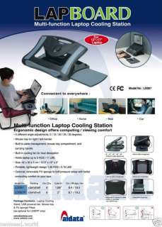 Aidata Multi function Notebook Cooling Station LD007P  