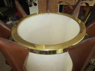   DANISH MODERN SCULPTURAL WALNUT FLOOR/TABLE LAMPS MID CENTURY MODLINE