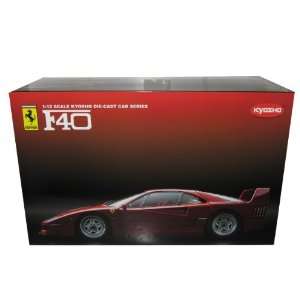    Ferrari F40 Red 112 Kyosho Diecast Model Car Toys & Games