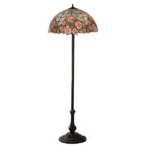  Meyda Tiffany Lamp 81721 63H Cabbage Rose Floor Lamp 