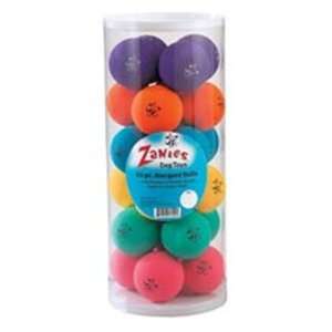  Fun Rubber Balls Dog Toys Canister 24 Balls Health 