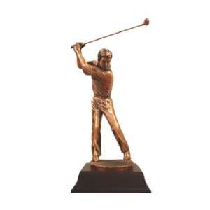 Male Golfer Statue