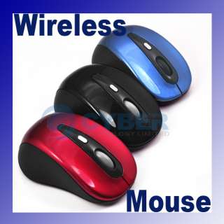 1x10M 2.4G USB Wireless Optical Sensor Mouse For Laptop  