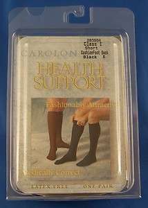Carolon Knee High Cushion Foot Support Socks Class I 20 30 mmHg  