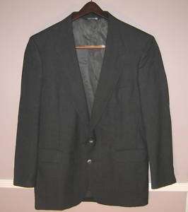 Mens JOHN ALEXANDER Gray Wool Suit Coat Size 42 Reg  