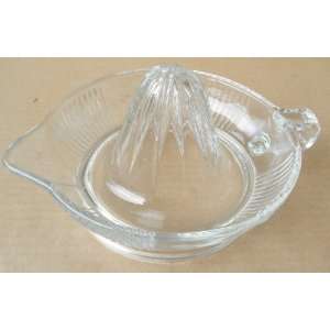  Glass Citrus Juicer   8 inches x 4 inches Electronics