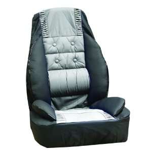  Coverking SPC 16 Gray/Black Luxury Universal Fit Seat 