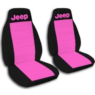 1990 Jeep Wrangler YJ seat covers. One front set of seat covers. Black 