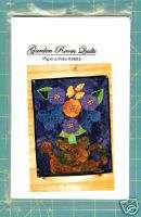Pig in a Poke Garden Room Quilts Applique Pattern  