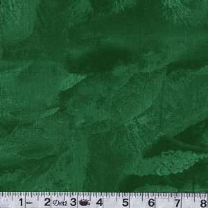  45 Wide Enchanted Oceans Coral Reef Dark Green Fabric By 