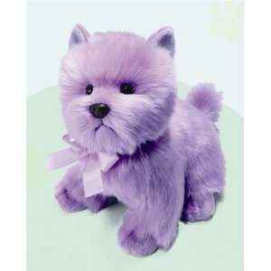   Boutique Purple West Highland Terrier 13 by Russ Berrie Toys & Games