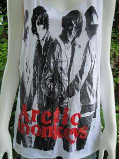Arctic Monkeys Indie Alternative Rock T Shirt Women M  