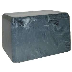  Cultured Marble Urn   Charcoal Dust