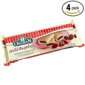 OrgraN Wild Raspberry Filled Gluten Free Cookies, 6.2 Ounce Packages 