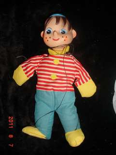 Vtg 1962 Pinocchi PINOCCHIO knickerbocker String Puppet  