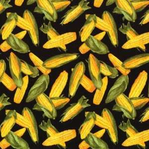 Mini Market Corn quilt fabric by Fabri Quilt 1203281 34 49 