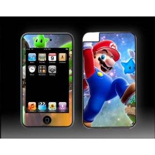 iPod Touch 3G Super Mario Bros #4 Galaxy Brothers Vinyl Skin kit fits 