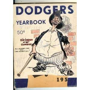  1953 Brooklyn Dodgers Official Yearbook 