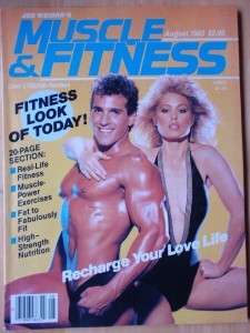 MUSCLE & FITNESS bodybuilding magazine/BOB PARIS 8 83  