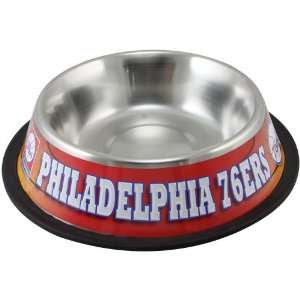   Philadelphia 76ers Stainless Steel Dog Bowl