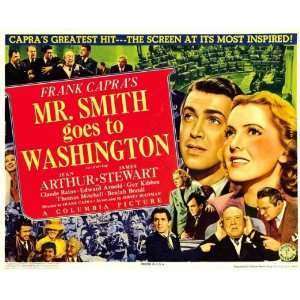  Mr. Smith Goes to Washington Movie Poster (30 x 40 Inches 