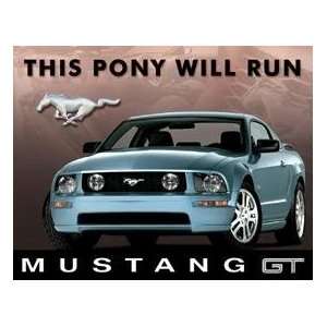  2005 Ford Mustang GT Tin Sign Automotive