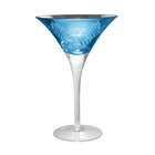 Artland Brocade Martini Glass in Blue (Set of 4)