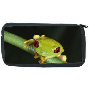  Macro Frog on Branch Neoprene Pencil Case   pencilcase 