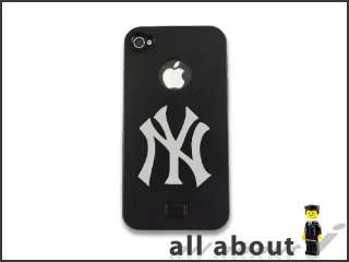 New York Yankees MLB Logo For i Phone 4 4S Hard Metal Aluminum Alumor 