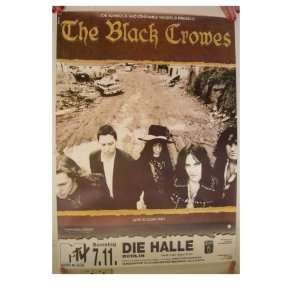  Black Crowes Poster Concert Berlin The Band Shot Crows 