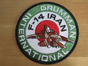 Patch.Iran. Air Force F 14 TOMCAT Grumman International  