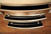 Mirrored Bow Chest Drawers Art Deco Furniture  