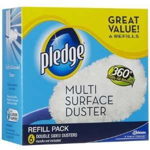  Pledge Multi Surface Duster 360 Refill 6 ct. (Quantity of 