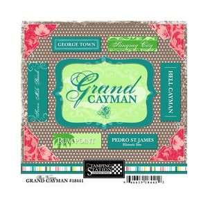 Scrapbook Customs   World Collection   Grand Cayman   Cardstock 