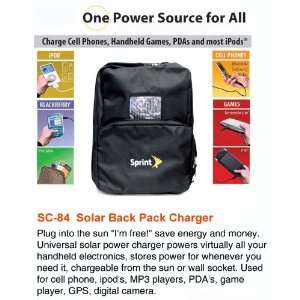  Solar Back Pack Charger  Players & Accessories