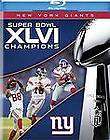 NEW Superbowl 46 (2012/Blu Ray/New York Giants vs. New 883476062211 