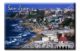 San Juan   Puerto Rico Souvenir Collectibles Magnet #2  