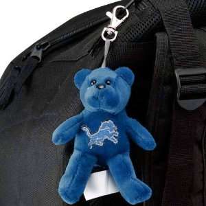  NFL Detroit Lions Light Blue Plush Bear Keychain Sports 