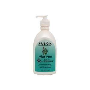  Jason Aloe Vera Liquid Satin Soap    16 fl oz Beauty