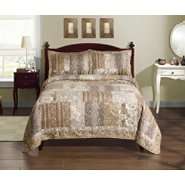 Country Living Odessa Neutral King Quilt 