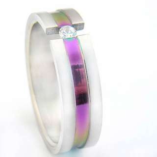   Mens Size 8 Valuable Stainless 316L Steel Ring Fashion Jewelry  