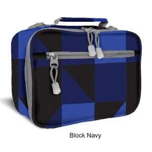  Cody Lunch Bag with Shoulder Strap Color Block Navy 