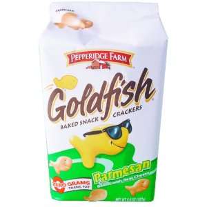 Pepperidge Farm Goldfish Crackers, Parmesan, 6.6 oz. Bag  