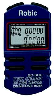   SC 606 30 Memory Chronograph Stopwatch Running 021096679192  