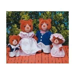 Calico Critters Marmalade Bear Family Toys & Games